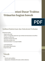 Instrumentasi Dasar Traktus Urinarius Bagian Bawah Sena