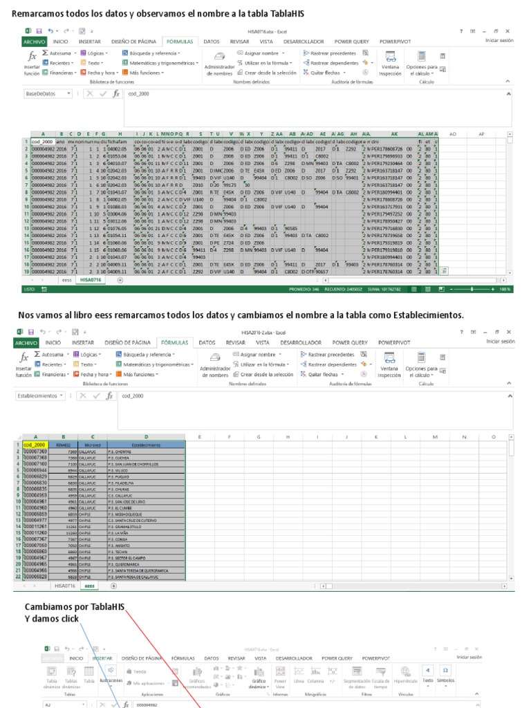 Unir 2 Tablas Dinámicas PDF