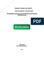 Programas Especiales de Ciencias Naturales: Ecología