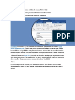 Funciones para Realizar Cálculos en Tablas de Microsoft Word 2016