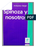 Negri - Spinoza y Nosotros
