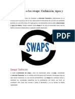 Swaps: definición, tipos y ejemplo en