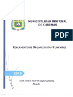 ROF Municipalidad Carumas 2015