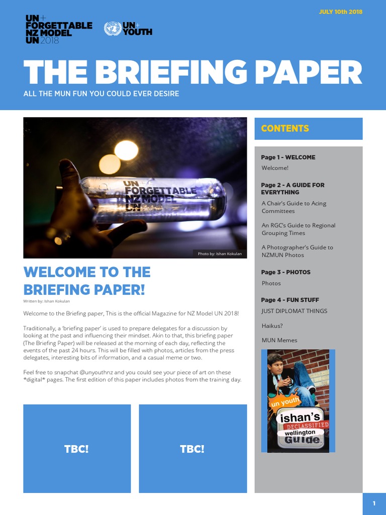 The Briefing Paper_july 10th 2018