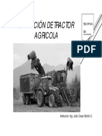 Operación de Tractor Agricola CG