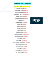 Windows XP Run Commands