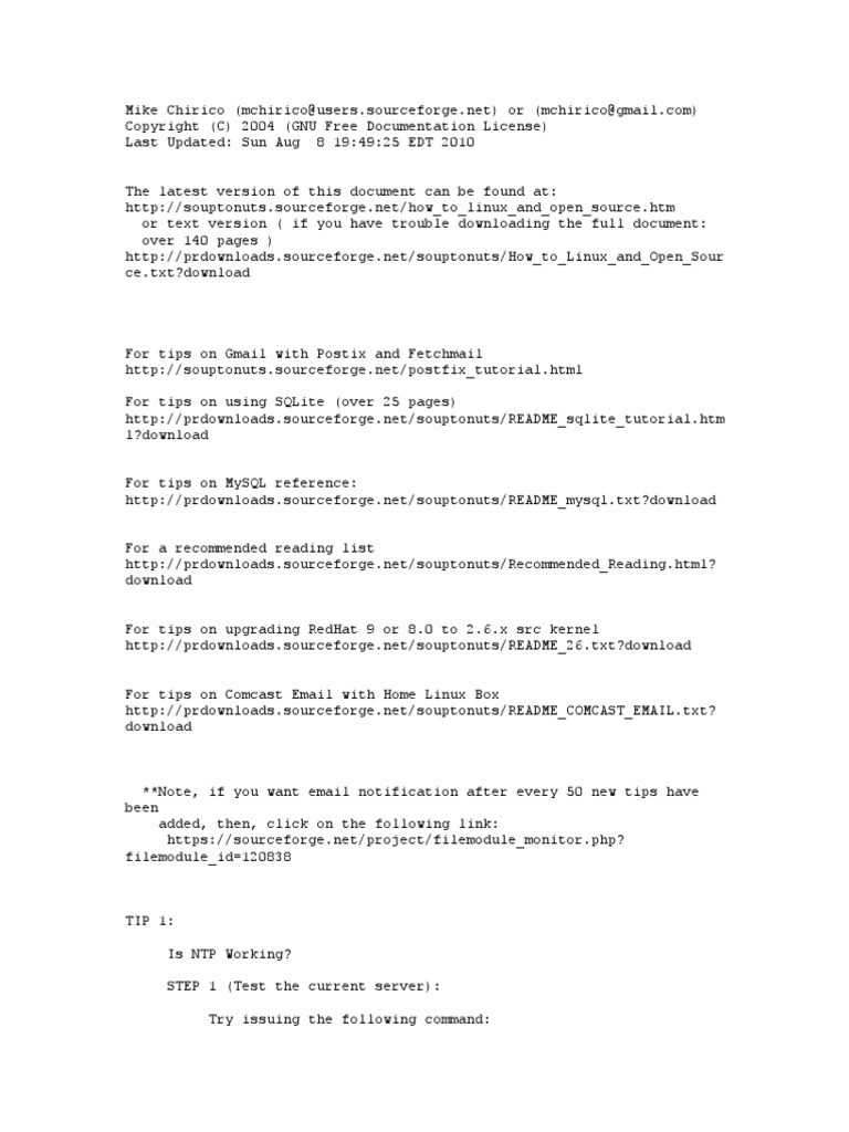 Mike Chirico | PDF | Superuser | Secure Shell