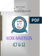 ICT Immersion Cover