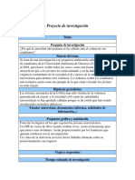 Proyecto de Investigación Violencia Contra Estudiantes Universitarios