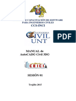 Manual AutoCAD Civil 3D