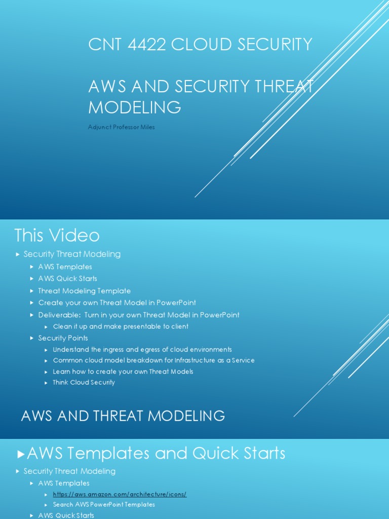 AWS Cloud Security for Students | PDF | Amazon Web Services | Cloud ...