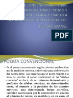 Poema convencional vs poema libre