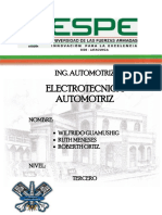 Informe de Electrotecnica