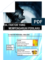 Psikologi Komunikasi 04-05 - Faktor Yang Mempengaruhi Perilaku v3