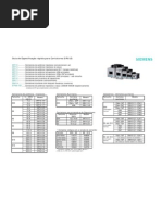 Guia de Especificação rápida para Contatores SIRIUS