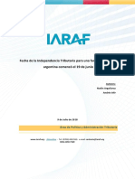Informe IARAF