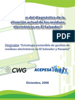 Diagnostico Desechos Electronicos en El Salvador