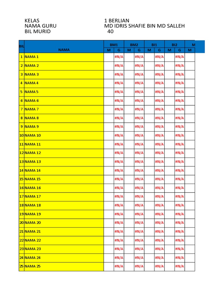 Slip Keputusan Peperiksaan PDF