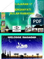 Menghayati Bulan Ramadhan