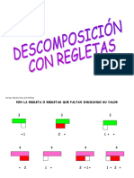 Sumas con regletas 10 problemas