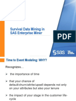 Survival Data Mining in SAS Enterprise Miner