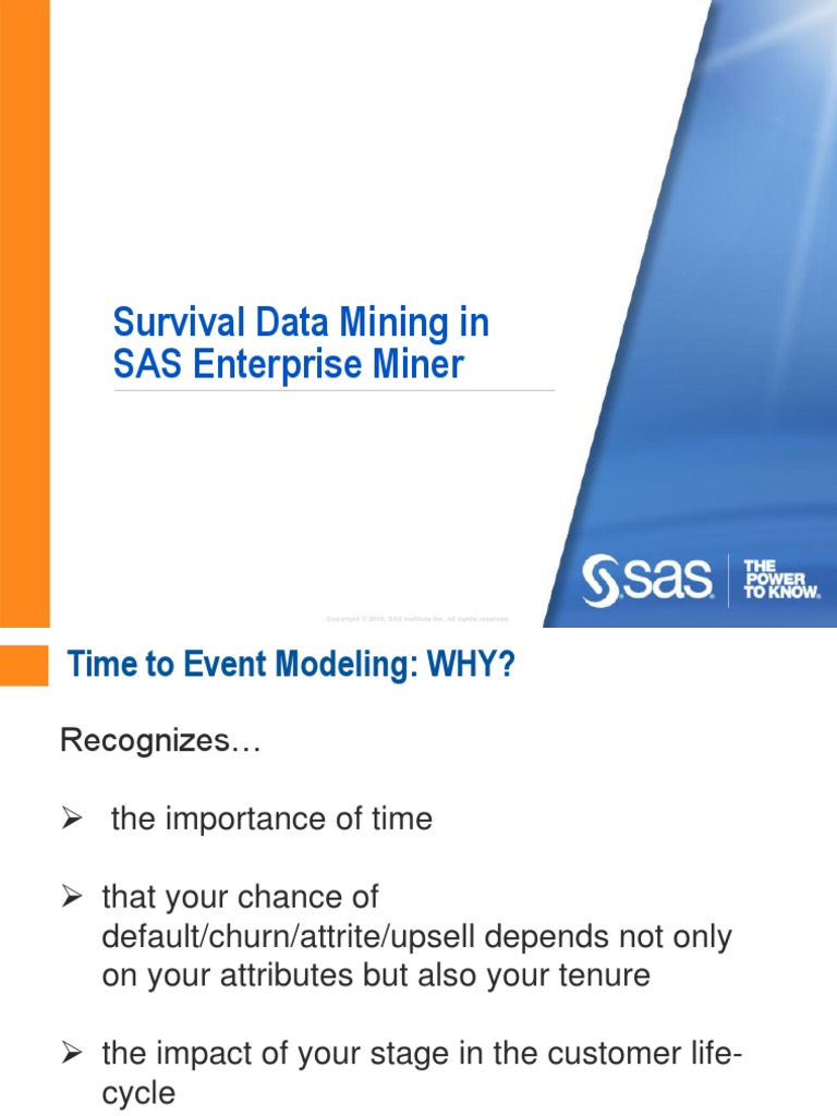 Survival Data Mining in SAS Enterprise Miner PDF Spline