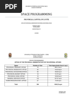 Space Programming: Provincial Capitol of Cavite