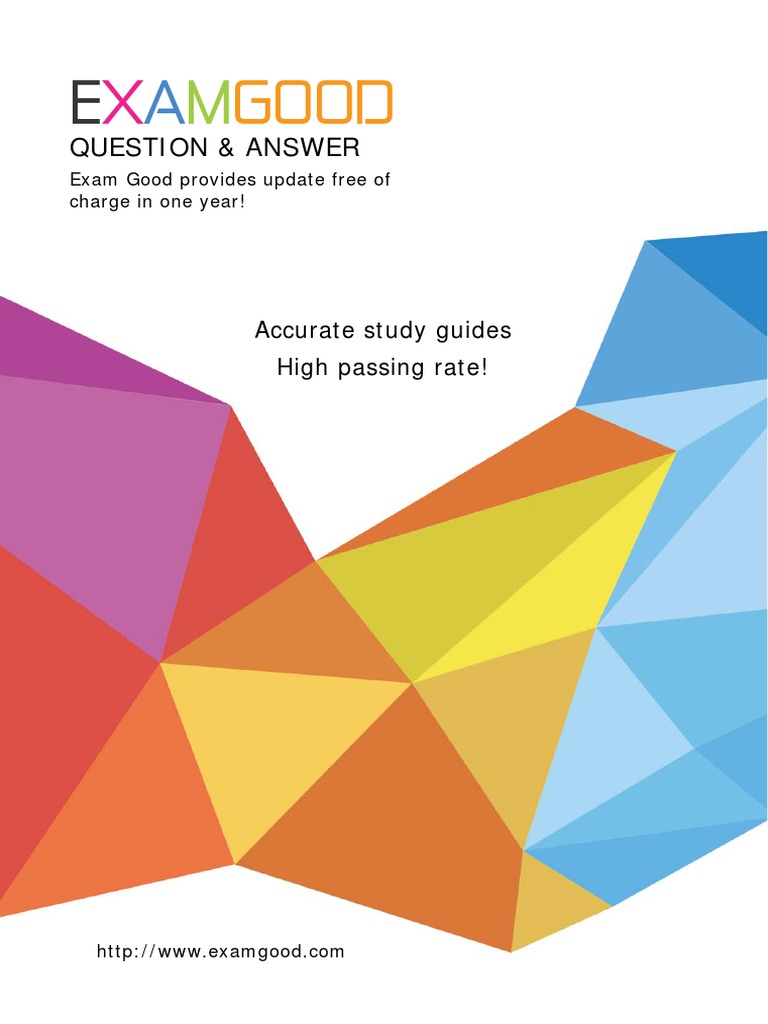 Question & Answer: Accurate Study Guides High Passing Rate! | PDF