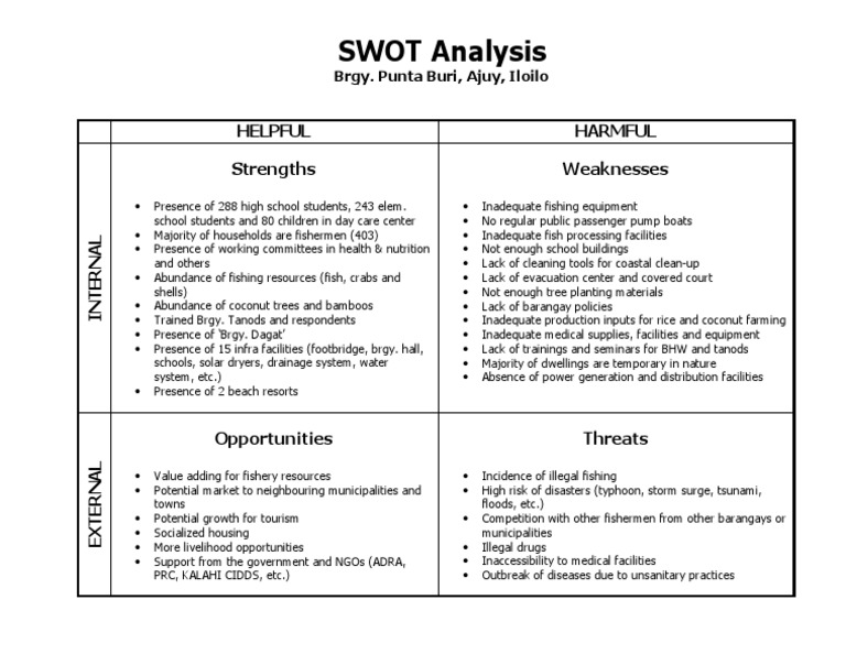SWOT Analysis | PDF | Swot Analysis | Nature