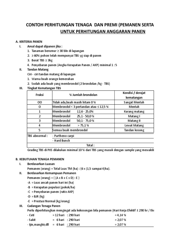 Soal Tes Perkebunan Sawit