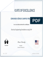 ETAP Certificate