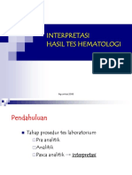 Interpretasi Tes Hema