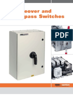 Changeover and Bypass Switch Guide