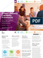 Project Delivery Capability Framework Infrastructure and Projects Authority