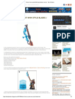 Tutorial - How To Paint NMM Style Blades - Swords - Tale of Painters