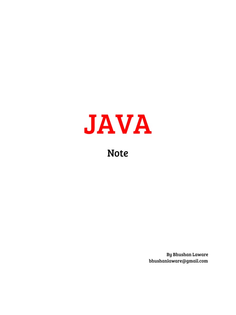 Durga Sir Java Notes | PDF | Array Data Type | Integer (Computer Science)