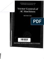 1990 Vector Control of AC Machines