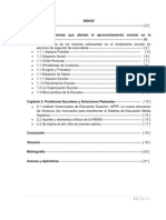 Problemas Que Afectan El Aprovechamiento Escolar en La Adolescencia