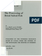 The Processing of Dried Salted Fish