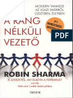 Robin Sharma - A Rang Nélküli Vezető