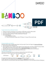 Bamboo Fineline QSG User Manual