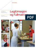 Legitimasjon Og Fullmakter - Bokmål