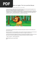 Fábulas Infantiles en Inglés