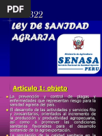 Ley de Sanidad Agraria