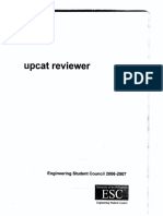 Upcat Reviewer PDF