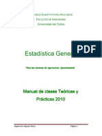 Libro Estadistica para Agronomia