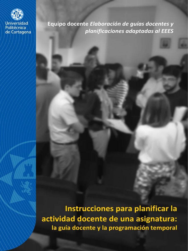 Nuevo Manual Guias Docentes v1 PDF | PDF | Plan de estudios | Maestros