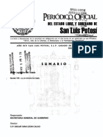 Ley de Archivos Del Estado de San Luis Potosi 2012