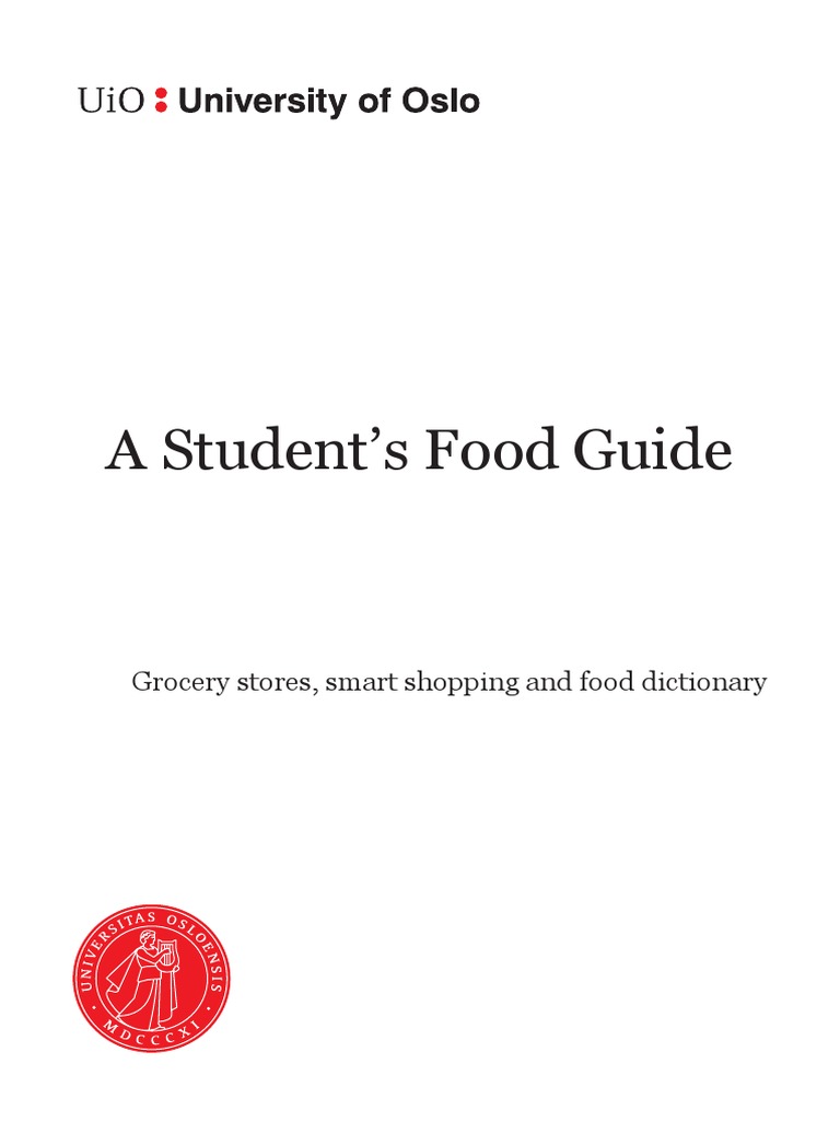 Norwegian Food Guide for Students | PDF | Sausage | Salad