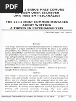 Dunker, . Os 27 + 1 erros mais comuns de quem quer escrever uma tese.pdf
